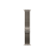 APPLE 49mm Natural Titanium Milanese Loop - Large
