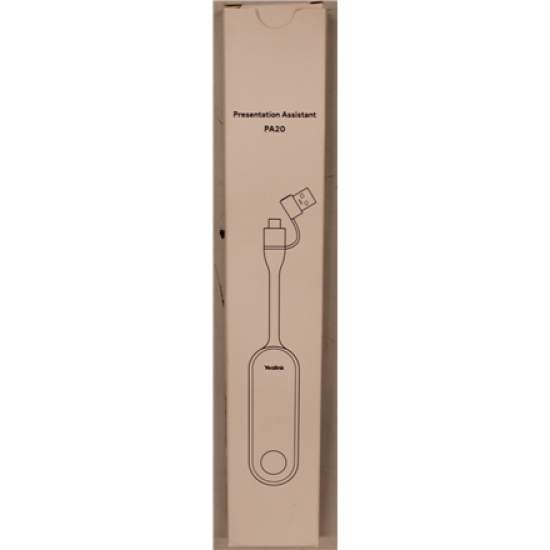 SALE OUT. | Yealink Network media streaming adapter - USB-C/USB-A | PA20 | DEMO | 24 month(s)