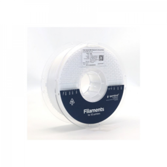 Flashforge High Speed ABS filament, 1.75 mm, 1 kg | 3DP-ABS1.75HY-01-W | ABS filament | White