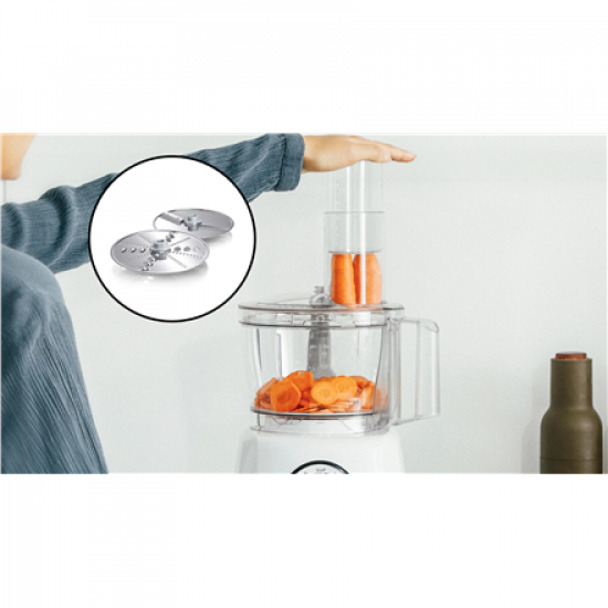 Bosch MCM3230W MultiTalent 3 Food Processor, Power 800 W, Volume 2.3 L, White