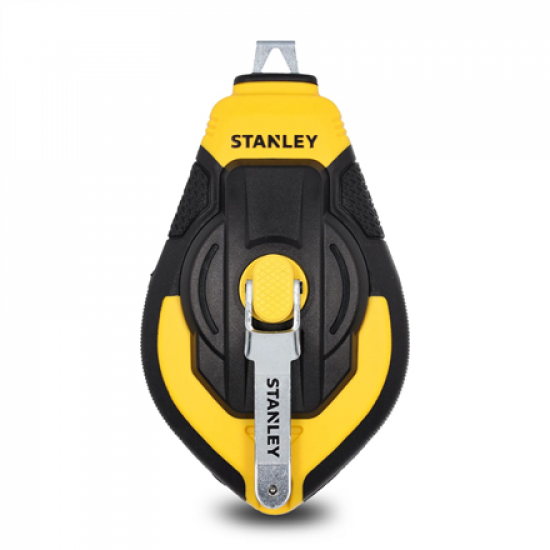 Stanley STHT47312-0 30M 3:1 Comfort Grip Reel Kit With Blue Chalk and Line Level