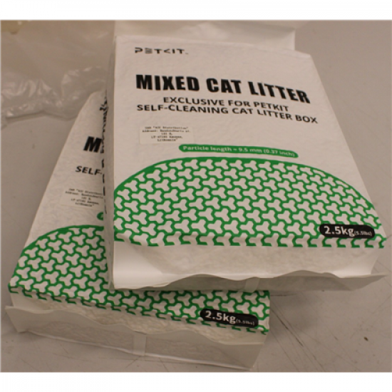 SALE OUT. | PETKIT Mixed Cat Litter, 3 bags | DAMAGED PACKAGING, MISSING 1 BAG