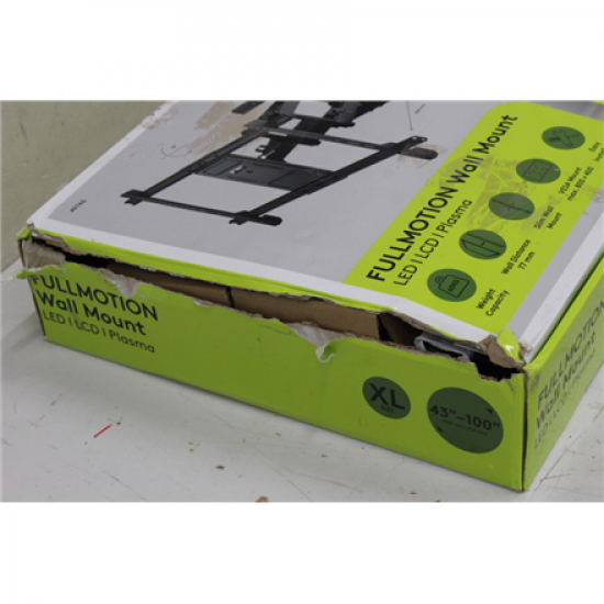SALE OUT. Goobay TV wall mount Pro FULLMOTION (XL), Black | Goobay Wall mount | TV wall mount Pro FULLMOTION, XL | 43-100 