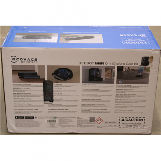 SALE OUT. Ecovacs DEEBOT X11S OmniCyclone and Care Kit For X11S OmniCyclone Series | Ecovacs DAMAGED PACKAGING | 24 month(s)