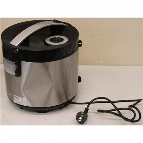 SALE OUT. Tristar RK-6138 Rice and Steam cooker with Keep warm function, Digital control, 2.2 L, Stainless Steel | SALE OUT. | Tristar Digital Rice and Steam Cooker | RK-6138 | 900 W | 2.2 L | Number of programs 7 | Grey | DAMAGED PACKAGING, MISSING PLAST