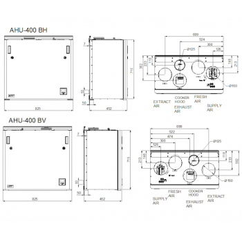 Ensy InoVent AHU 400 BH/BV