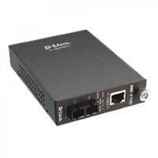 D-Link | DMC-515SC Media Converters | Media from 100BASE-TX to twisted pair in 100BASE-FX for the single-fiber (15km, SC)