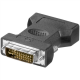 Logilink | DVI-I male Dual-Link (24+5 pin) > VGA female HD (15-pin) | Black | DVI -I | VGA