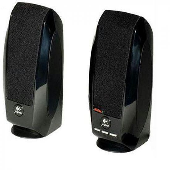Logitech | LGT-S150 | Total RMS power: 1.2 watts RMS (0.6 watts per satellite) ; W | Black | 2.0 Stereo Speakers