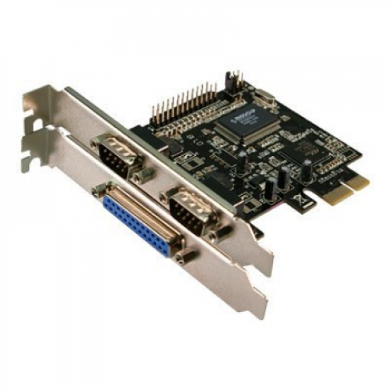 Logilink | 2 x serial (COM), 1 x parallel (LPT) | PCIe