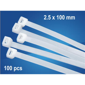 Logilink | Cable tie set 100 pcs in polybag,  length: 100 x 2.5mm