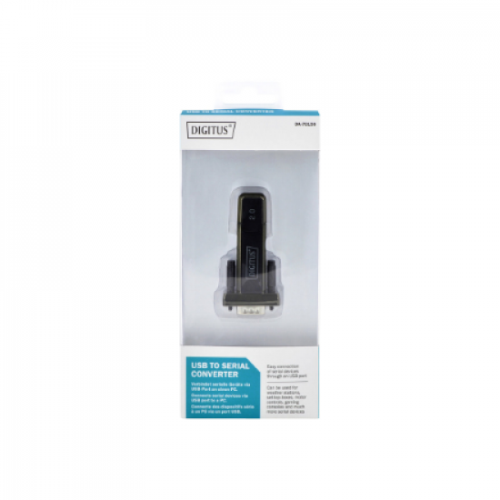 Digitus | DA-70156, USB 2.0 to Serial adapter | RS232 | USB 2.0
