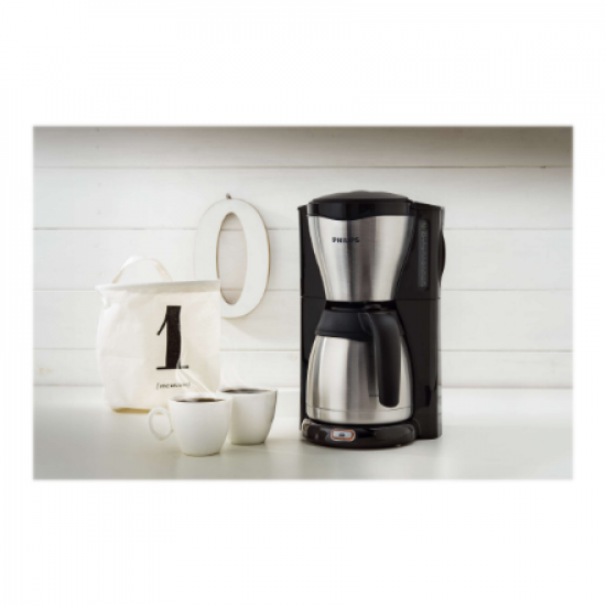 Philips | Coffee Maker | HD7546/20 | Drip | 1000 W | Black/Metal