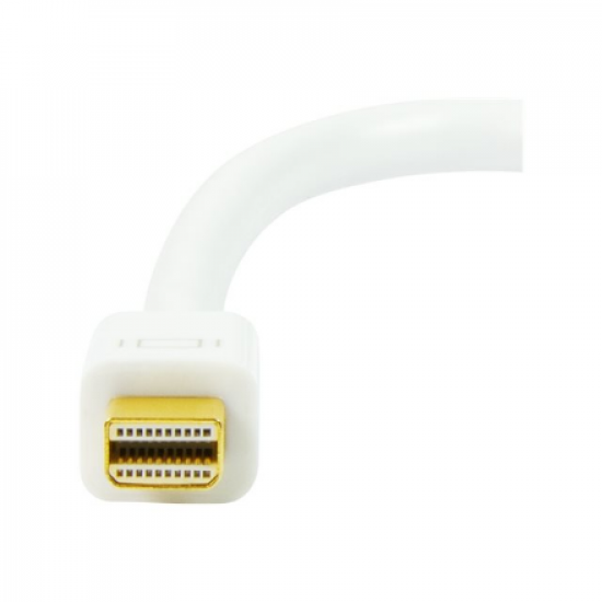 Logilink | Adapter Mini DisplayPort to HDMI with Audio: | Grey | Mini DisplayPort | HDMI A | 0.1 m