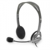 Logitech | LGT-H110 | Stereo headset | Black, Silver