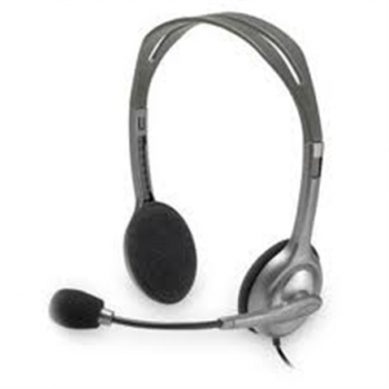Logitech | LGT-H110 | Stereo headset | Black, Silver