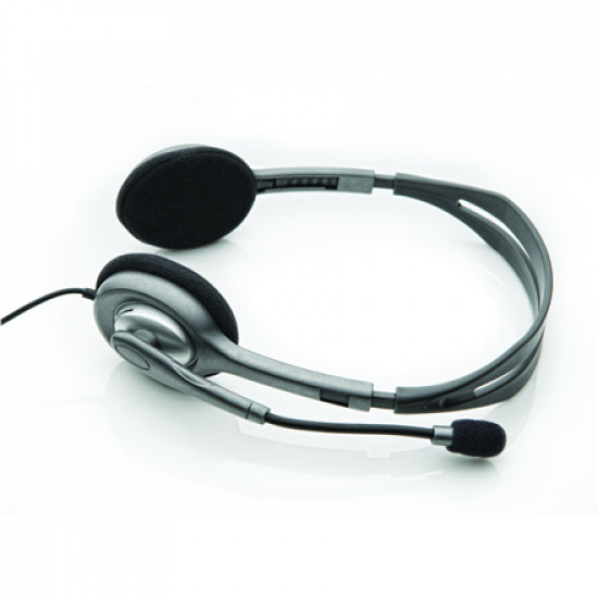 Logitech | LGT-H110 | Stereo headset | Black, Silver