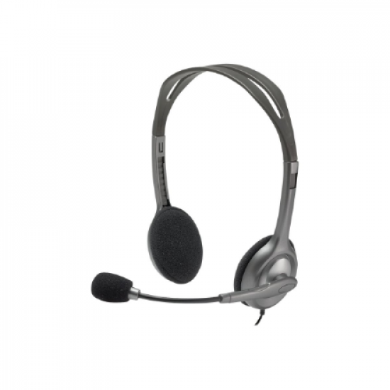 Logitech | LGT-H110 | Stereo headset | Black, Silver