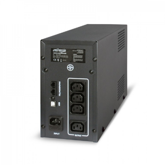 EnerGenie | UPS UPS-PC-1202AP | 1200 VA | 220 V | 220 V