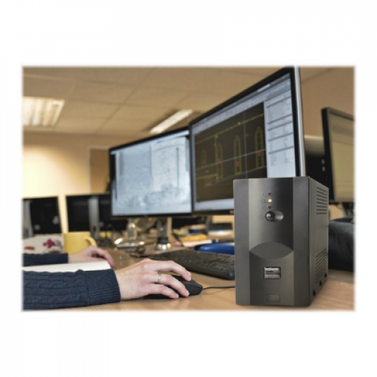 EnerGenie | UPS UPS-PC-1202AP | 1200 VA | 220 V | 220 V