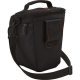 Case Logic | DCB-306 SLR Camera Bag | Black | * Designed to fit an SLR camera with standard zoom lens attached * Internal zippered pocket stores memory cards, filter or lens cloth * Side zippered pockets store an extra battery, cables, lens cap, or small 