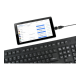 Gembird | Flexible keyboard | Wired | US | USB + PS/2