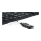 Gembird | Flexible keyboard | Wired | US | USB + PS/2