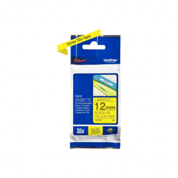 Brother | TZe-631 Laminated Tape | Black on Yellow | TZe | 8 m | 1.2 cm