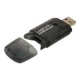 Logilink | Cardreader USB 2.0 Stick external for MMC, RS-MMC, SD and SD HC