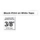 Brother | TZe-221 Laminated Tape | Black on White | TZe | 8 m | 9 cm
