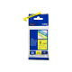 Brother | TZe-621 Laminated Tape | Black on Yellow | TZe | 8 m | 9 cm