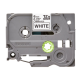 Brother | TZe-211 Laminated Tape | Black on White | TZe | 8 m | 6 cm