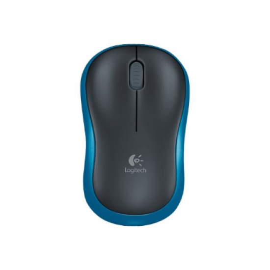 Logitech | Mouse | M185 | Wireless | Blue/ black