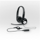Logitech | Computer headset | H390 | Built-in microphone | USB Type-A | Black