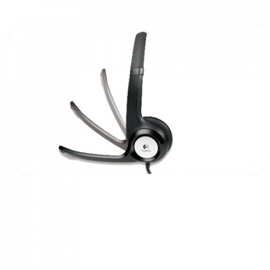 Logitech | Computer headset | H390 | Built-in microphone | USB Type-A | Black