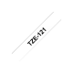 Brother | TZe-121 Laminated Tape | Black on Clear | TZe | 8 m | 9 cm