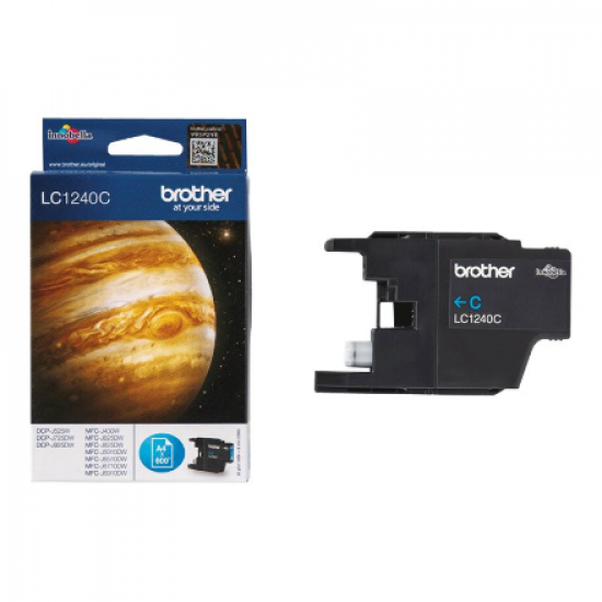 Brother LC1240C | Ink Cartridge | Cyan