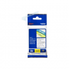 Brother | TZe-135 Laminated Tape | White on Clear | TZe | 8 m | 1.2 cm