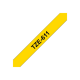 Brother | TZe-611 Laminated Tape | Black on Yellow | TZe | 8 m | 6 cm