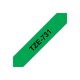 Brother | TZe-731 Laminated Tape | Black on Green | TZe | 8 m | 1.2 cm