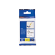 Brother | TZe-FX221 Flexible ID Laminated Tape | Black on White | TZe | 8 m | 0.9 cm