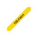Brother | TZe-FX611 Flexible ID Laminated Tape | Black on Yellow | TZe | 8 m | 6 cm
