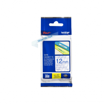 Brother | TZe-133 Laminated Tape | Blue on Clear | TZe | 8 m | 1.2 cm