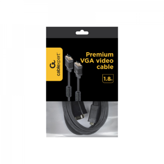 Cablexpert | 1.8m HD15 M/M | VGA (D-Sub) | VGA (D-Sub) | VGA to VGA | 1.8 m