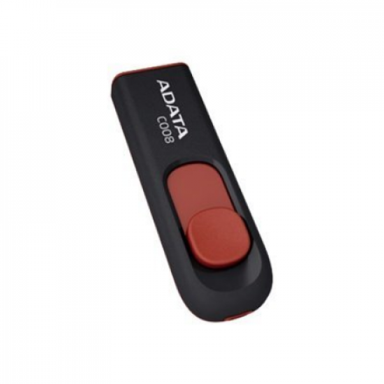 ADATA | C008 | 64 GB | USB 2.0 | Black/Red