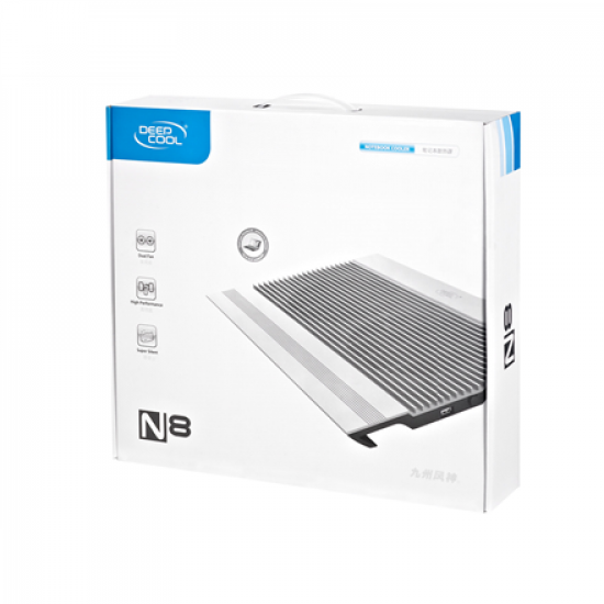 Deepcool | N8 black | Notebook cooler up to 17