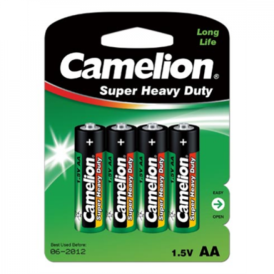 Camelion | R6P-4BB | AA/LR6 | Super Heavy Duty | 4 pc(s)
