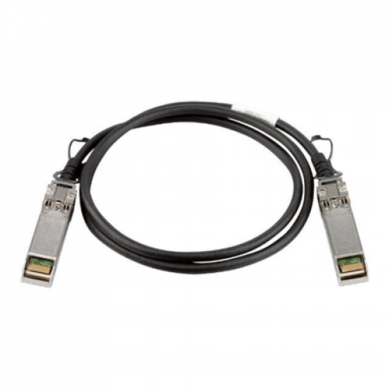 D-Link | DEM-CB100S | SFP+ | Copper | Direct Attach Cable | 10/100/1000/10000 Mbit/s | Maximum transfer distance 1 m | -40 to +85C