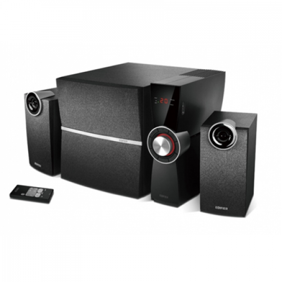 Edifier | C2XD | R/L: RMS 9W x 2SW: RMS 35W W | Black | 2.1 Multimedia speaker
