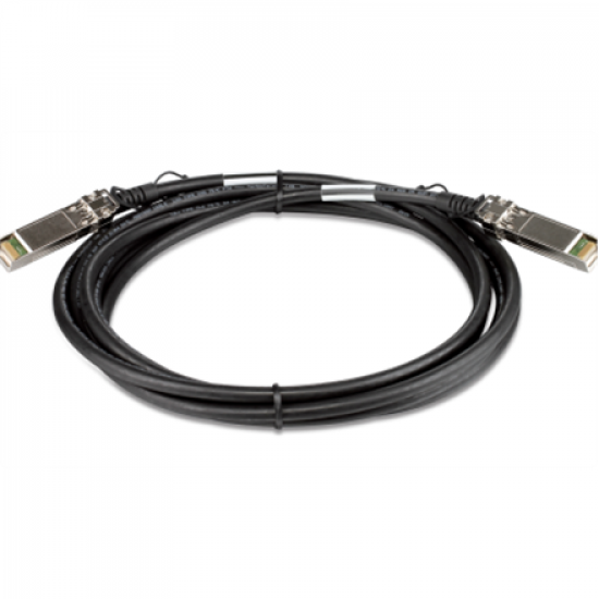 D-Link | DEM-CB300S | SFP+ | Copper | Direct Attach Cable | 10/100/1000/10000 Mbit/s | Maximum transfer distance 3 m | -40 to +85C